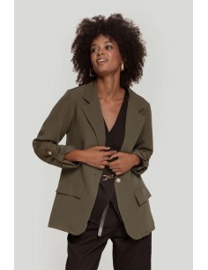 Blazer Remangada Verde