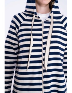 Sudadera Cremallera Rayas 2