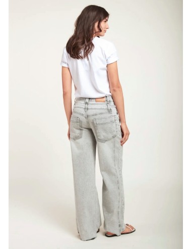 Denim Doble Cintura Gris