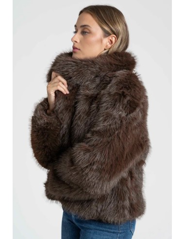 Chaquetón Pelo Marrón