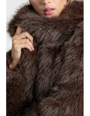 Chaquetón Pelo Marrón
