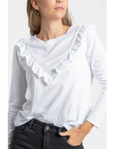 Camiseta Volante Blanca 2