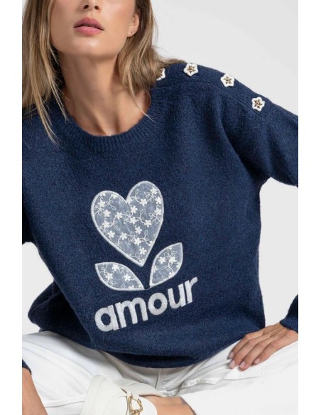 Jersey Amour Azul