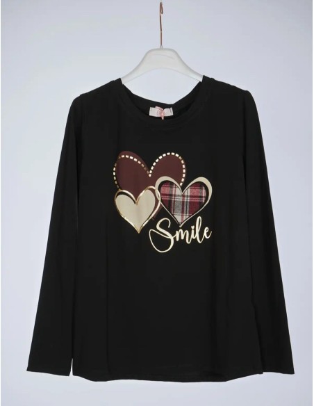 Camiseta M/L Smile