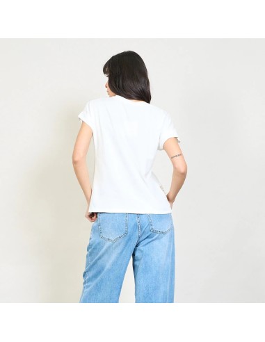 Camiseta Dobladillo Crochet