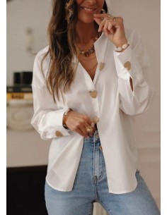 Camisa Botón Corazón