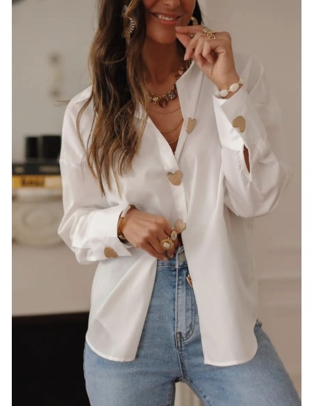 Camisa Botón Corazón