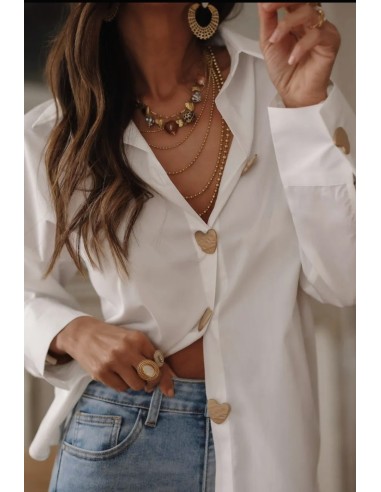 Camisa Botón Corazón