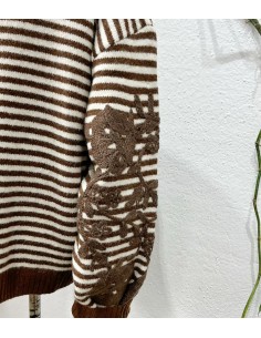 Jersey Rayas Y Bordados 2