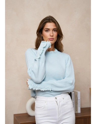 Jersey Madame Azul Cielo