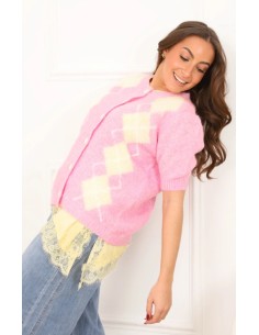 Cárdigan M/C Rombos