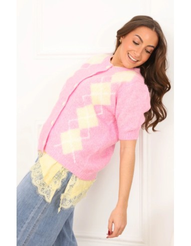 Cárdigan M/C Rombos