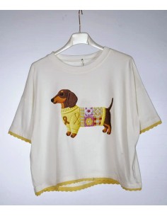 Camiseta Teckel Amarilla