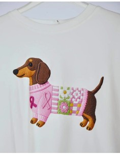 Camiseta Teckel  Rosa 2