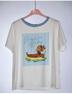 Camiseta Summer Vibes Azul 2