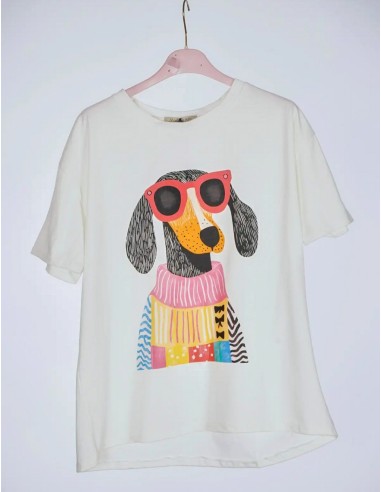 Camiseta Oversize Perro