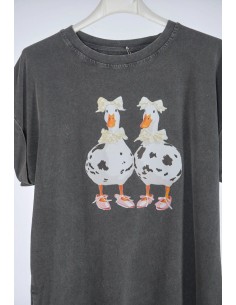 Camiseta Ocas Gris Antracita 2