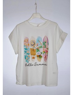 Camiseta Hello Summer
