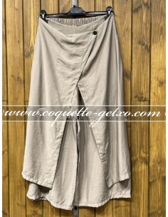 Pantalón Ligero Pareo Taupe