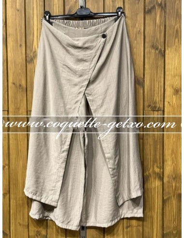 Pantalón Ligero Pareo Taupe