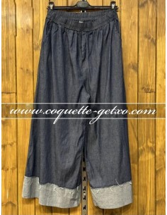 Pantalón Denim Recto