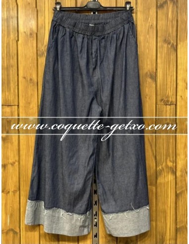 Pantalón Denim Recto