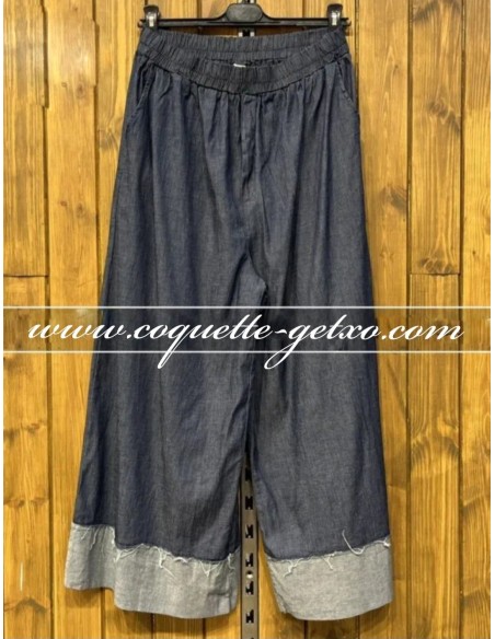 Pantalón Denim Recto