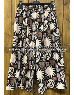 Pantalón Abstracto Negro