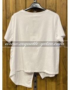 Camiseta Desigual Blanca 2