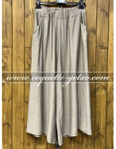 Pantalón Vaporoso Taupe