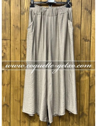 Pantalón Vaporoso Taupe
