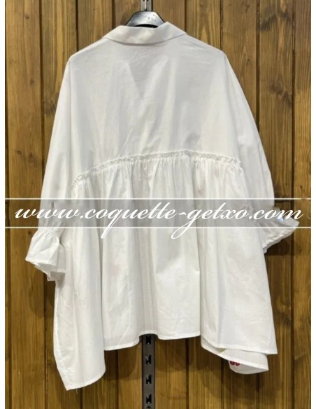 Camisa Oversize Flores