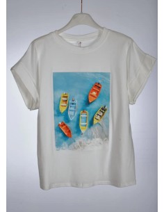 Camiseta Barcas