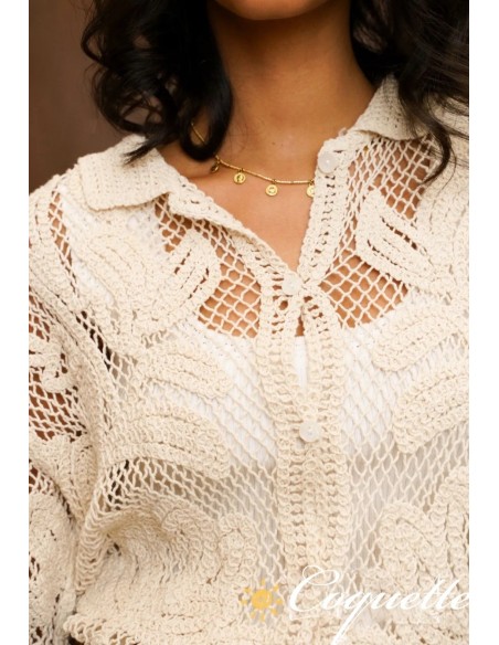 Camisa Crochet